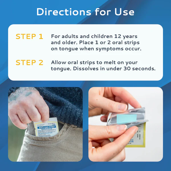 Calmour Digestive Comfort Anti-Gas Strips - 2