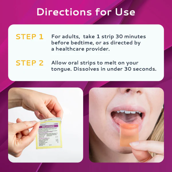 Calmour Sleep Melatonin Strips - 2
