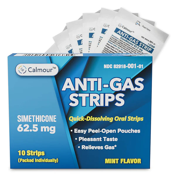 Calmour Digestive Comfort Anti-Gas Strips - 1