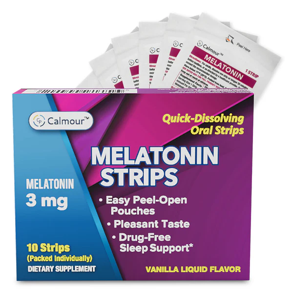 Calmour Sleep Melatonin Strips - 1