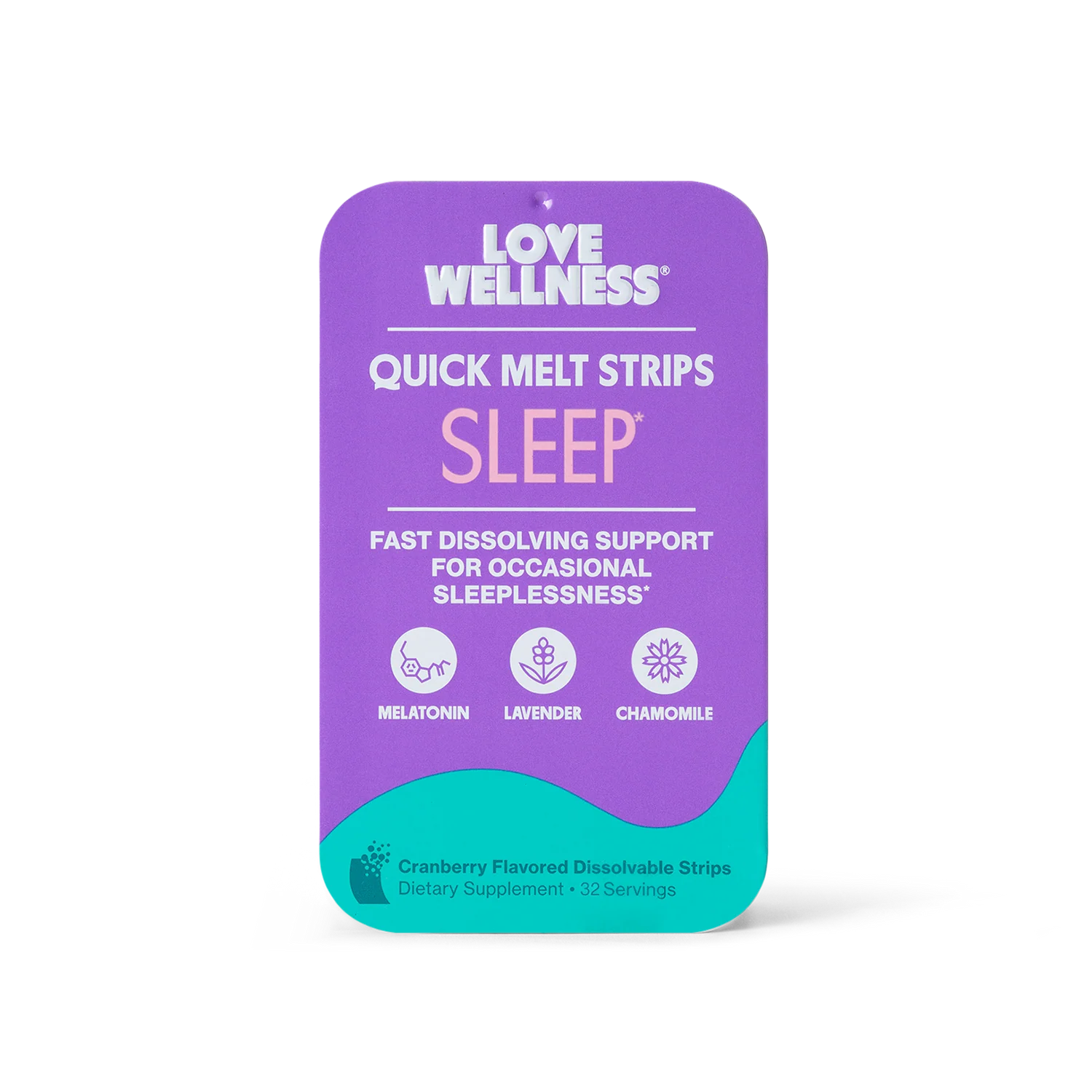 Love Wellness Sleep Quick Melt Strips - 1