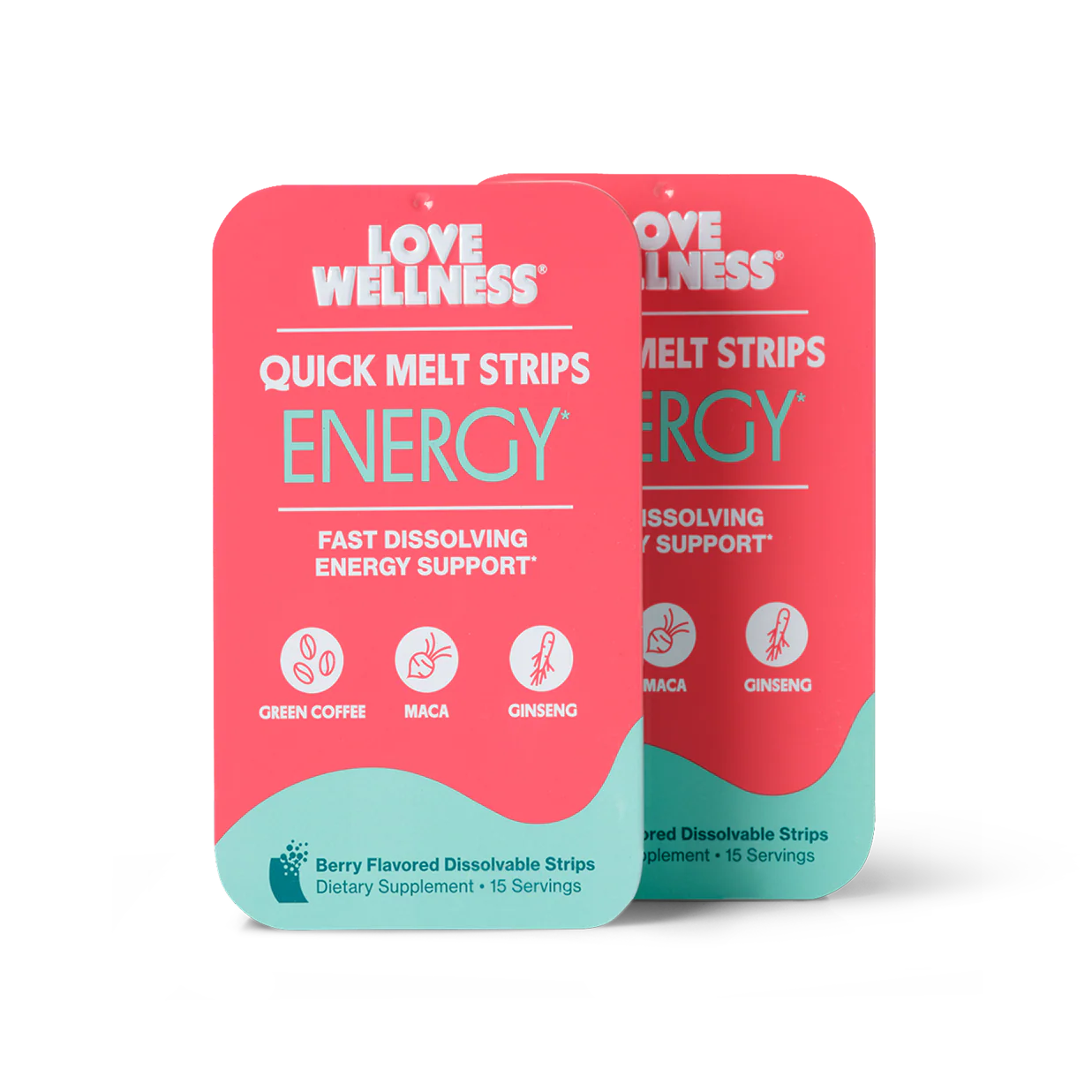 Love Wellness Energy Quick Melt Strips - 1