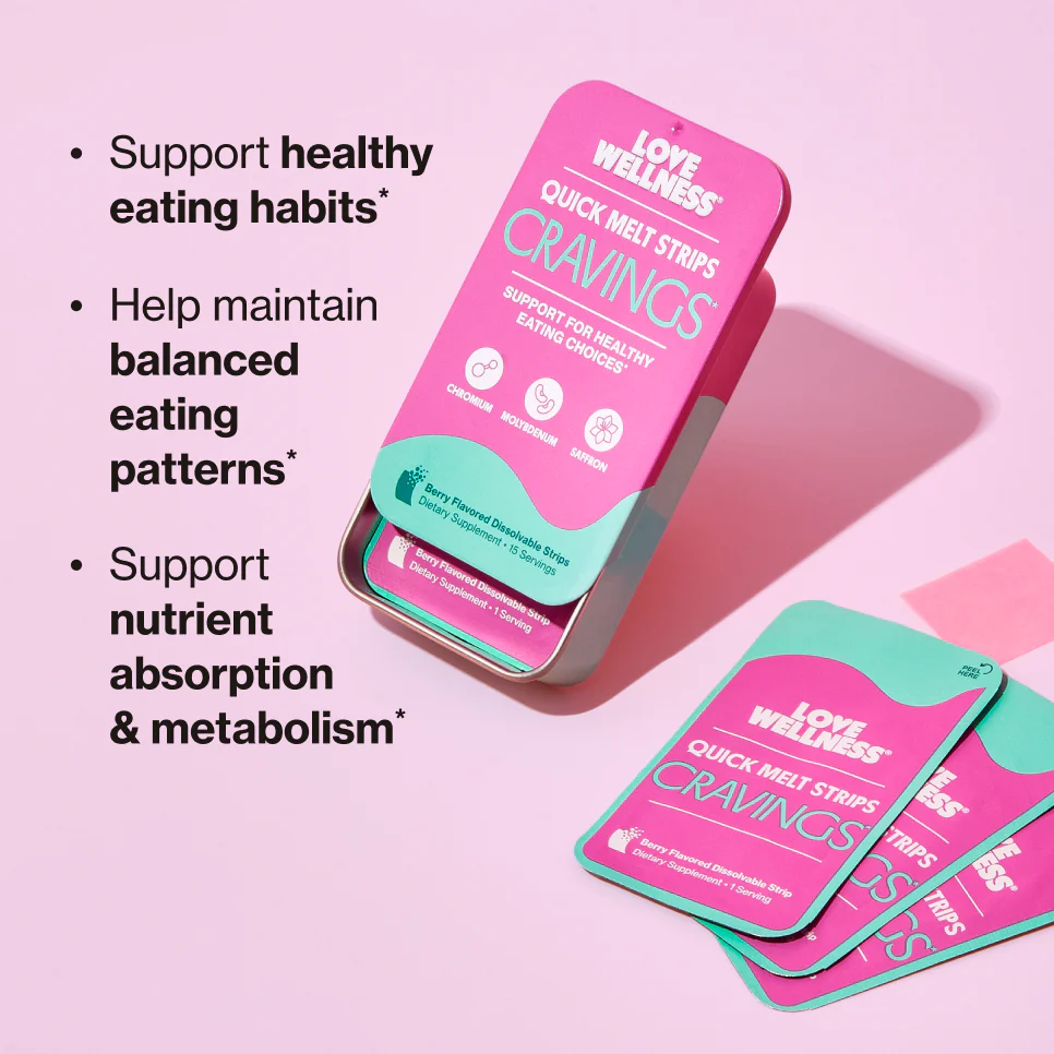 Love Wellness CRAVINGS* Quick Melt Strips - 2