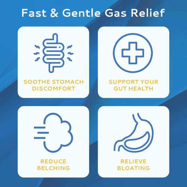 Calmour Digestive Comfort Anti-Gas Strips - 4