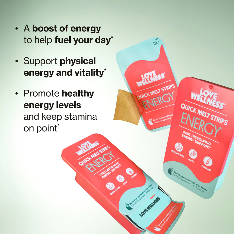 Love Wellness Energy Quick Melt Strips - 2