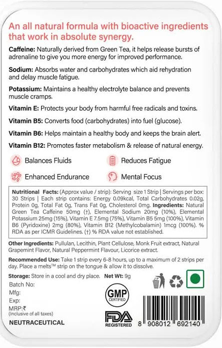 Wellbeing Nutrition Melts Instant Energy - 2